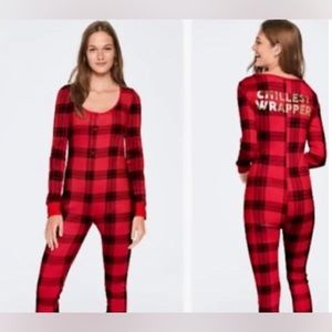 🛍️vs pink plaid onsie final price ❌get in time for 🎄 xmas